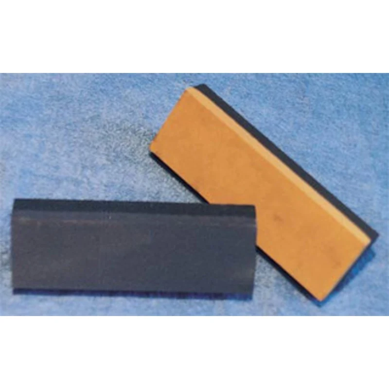 Modern Abrasive Combination Fine/Coarse Grit Bench Stone, Oil-Filled Aluminum Oxide #431, 8 x 2 x 1 - AL-169-1